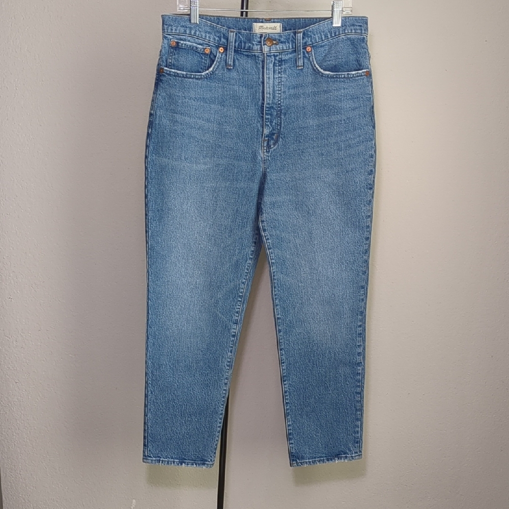 Madewell Classic Straight High Rise Jean Sz 31